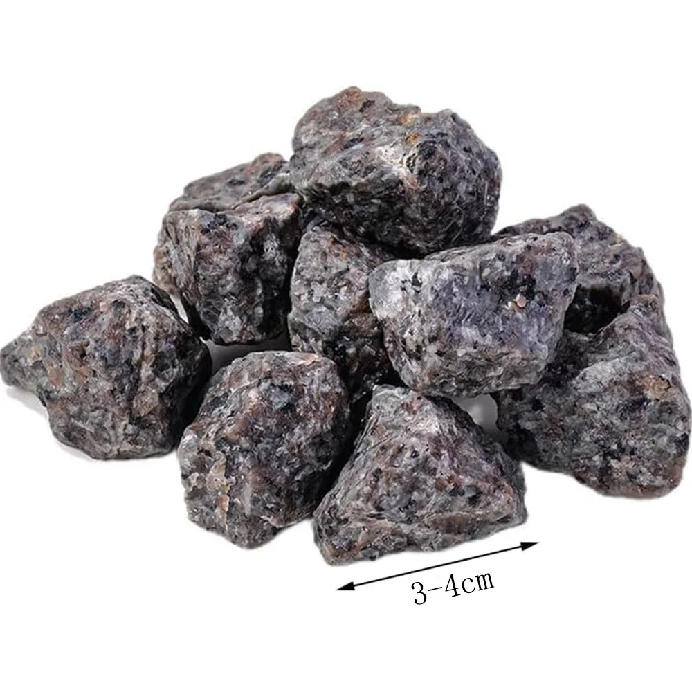 1PC Rough Yooperlite UV Fluorescent Emberlite Glowing Fire Rocks Chunks Stone Flamestone Decor