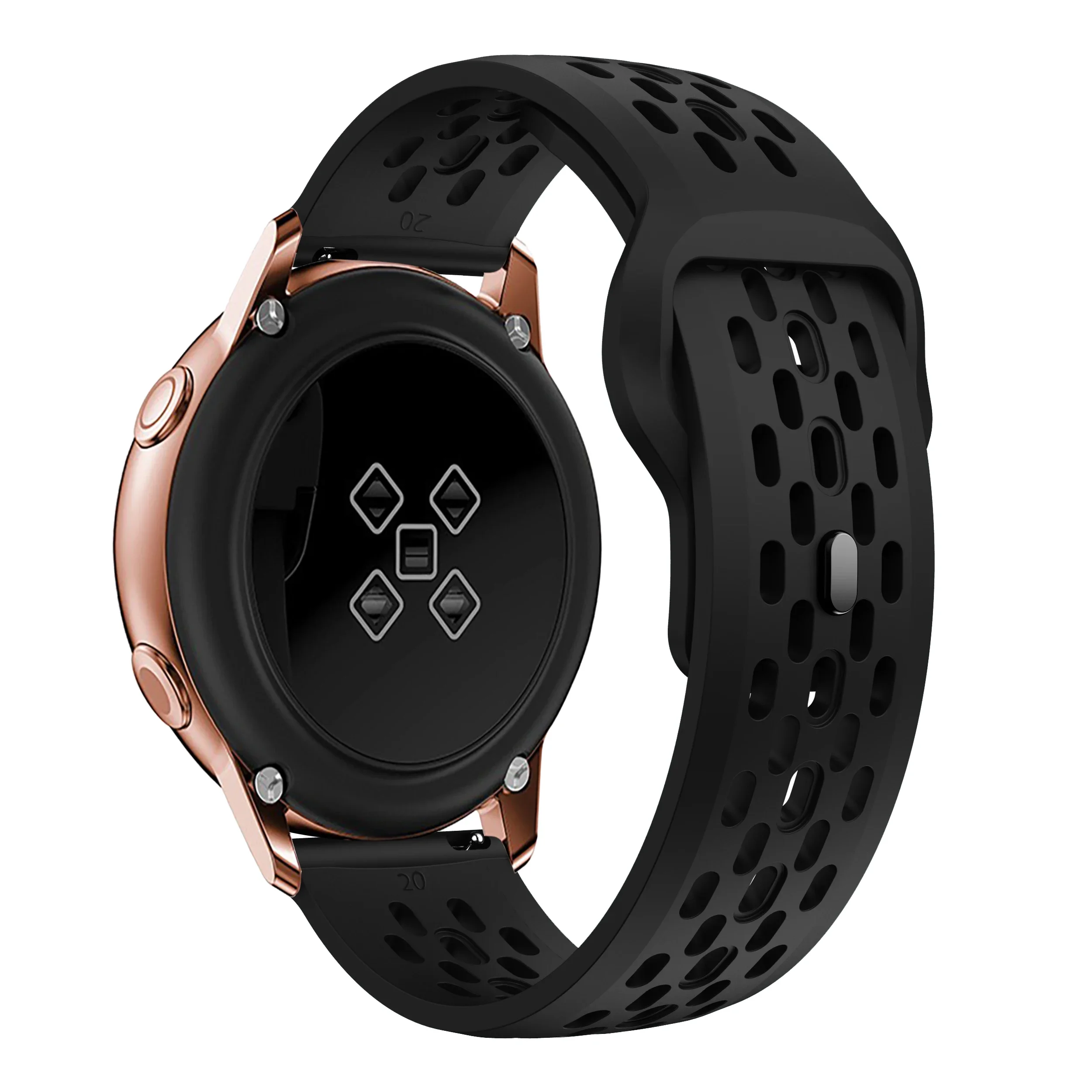 Versatile Silicone Watch Band in Multiple Sizes