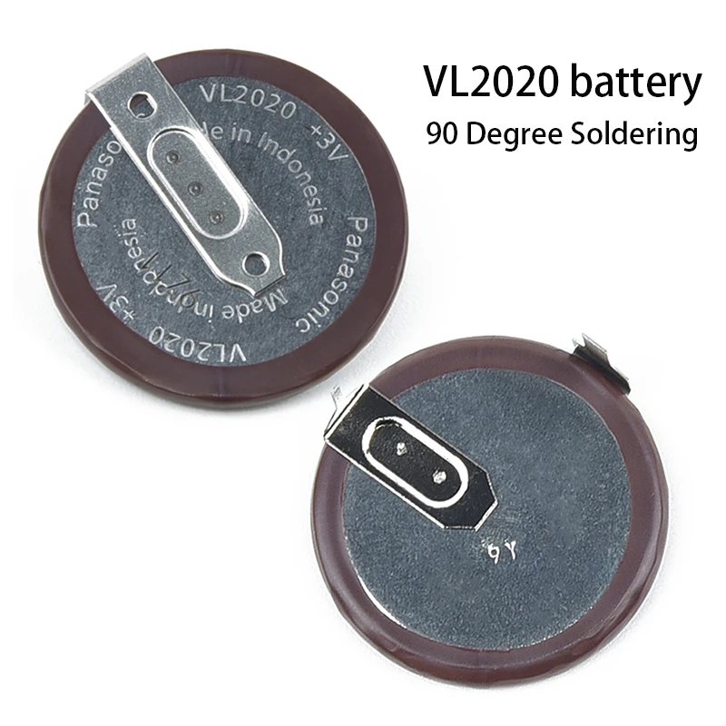 Rechargeable Button Lithium Battery Ml2020 Vl2020 Battery For Panasonic