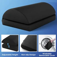 Adjustable Memory Foam Under Desk Foot Rest