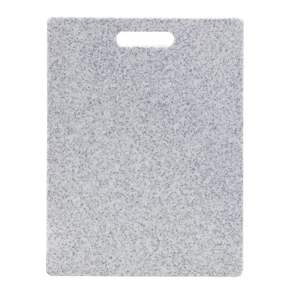 

Cutting Board Marble Chopping Board Portable Hanging Fruit Meat Cutting Mat Pantry Picnic Home Kitchen Supplies Grey 24 8* 1* 0