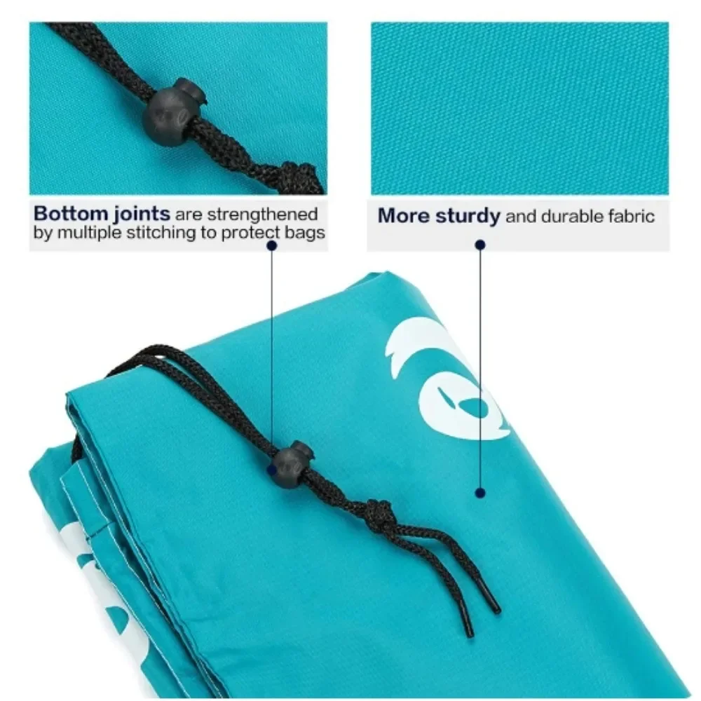 1PC Smile-Shaped Laundry Bag Nylon Travel Storage Pouch Machine Washable Drawstring Organizer for Dirty Clothes Wash Me Tag