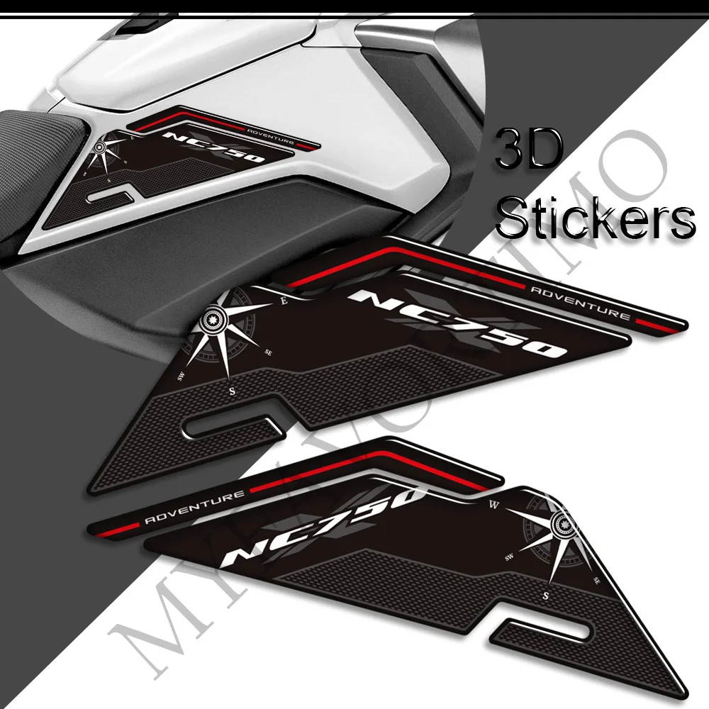 For Honda NC750X NC750 X Fairing Helmet Luggage Cases Decal Kit Motorcycle Accessory Tank Pads Stickers Protector 2018 2020