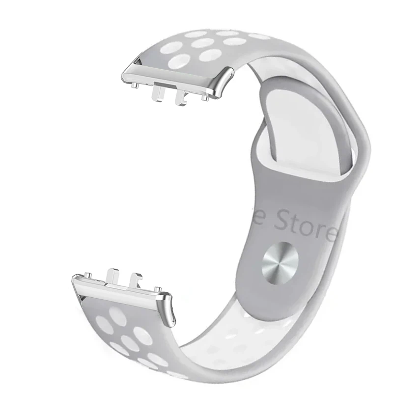 Breathable Soft Silicone Adjustable Sport Wristband Bracelet
