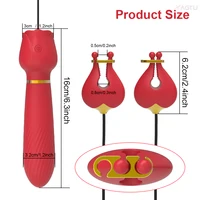 Elektrische Nippel Klemme Brust Massage G-punkt Vibrator 10 Modi Enhancer Bondage Erwachsene Stimulator Sex Spielzeug Für Frauen Paare 18 + 5
