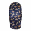 Fashionable Butterflys Print Long Satins Nightcap Personalized Warmth Sleep Cap For Long Curly Hair 6
