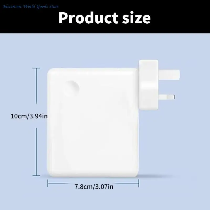 A3PD 100W USB C 노트북 태블릿 용 충전 어댑터 패드 폰 USB C 장치 충전기는 180cm 케이블과 함께 제공됩니다.