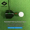 Golf putting trainer, compact and exquisite, used for practicing putting, equipped with two weighted accessories 1