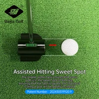 Golf putting trainer, compact and exquisite, used for practicing putting, equipped with two weighted accessories 1