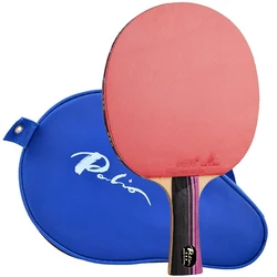 Enhanced Professional Carbon Table Tennis Racket with High-Performance Offensive Spin технология (Long Handle FL)