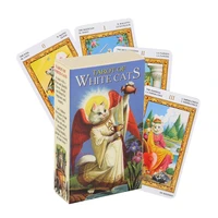New Tarot of White cats Oracle Full English Family Party Board Game In High quality 1