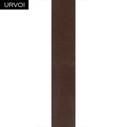 URVOI Premium Stainless Steel Mesh Strap - Silver for 40mm 41mm 42mm (Coffee)