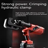 Electric Hydraulic Crimping Pliers 18v Rechargeable Continuous Crimping Pliers Cable Real-Time Digital Display Hydraulic Pliers 1