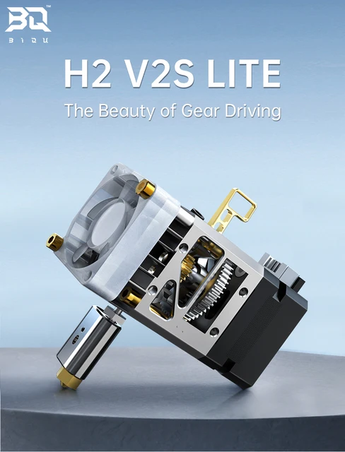 BIQU H2 V2S Direct Drive Extruder – Dual Gear, 7:1 Übersetzung, 770 N Druckkraft – Für Flexible Filamente Wie TPU, PLA & Nylon