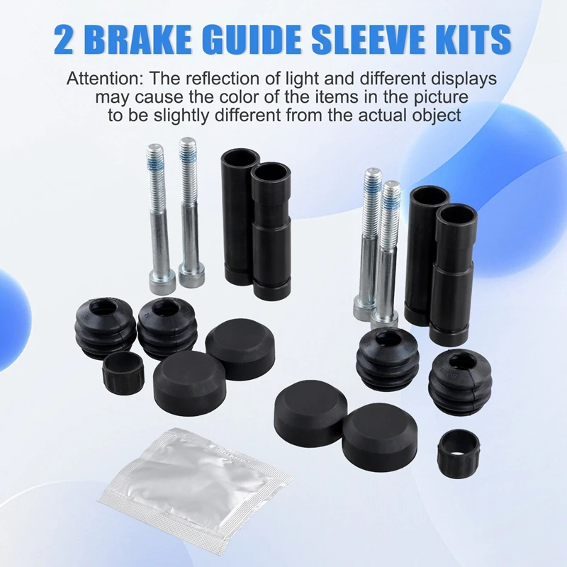 2X FRONT CALIPER SLIDER PIN KIT GUIDE BOLTS FITS: For VW CRAFTER 2006- BCF1499BX2