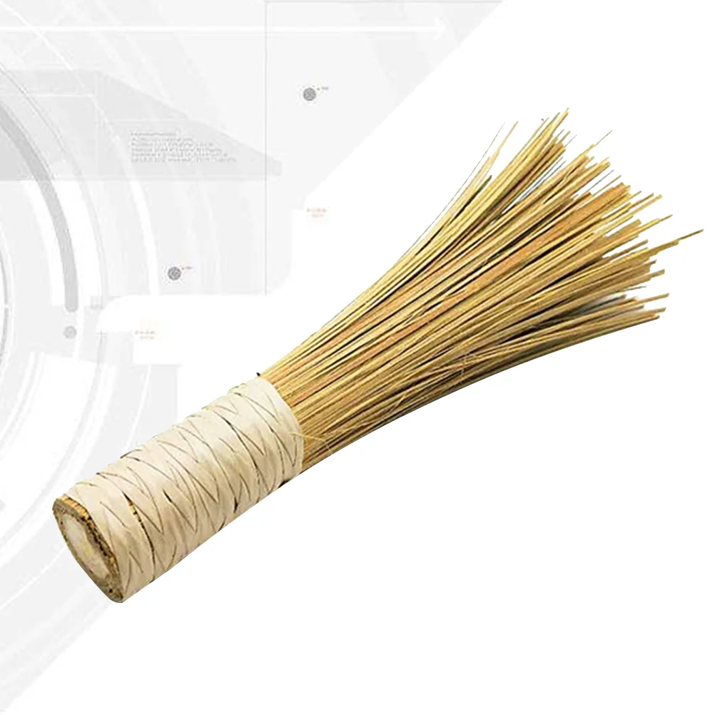 

Kitchen Natural Bamboo Pot Washing Brush Bamboo Wok Cleaning Whisk Brush Household Kitchen Clean Tools with Comfortable Handle