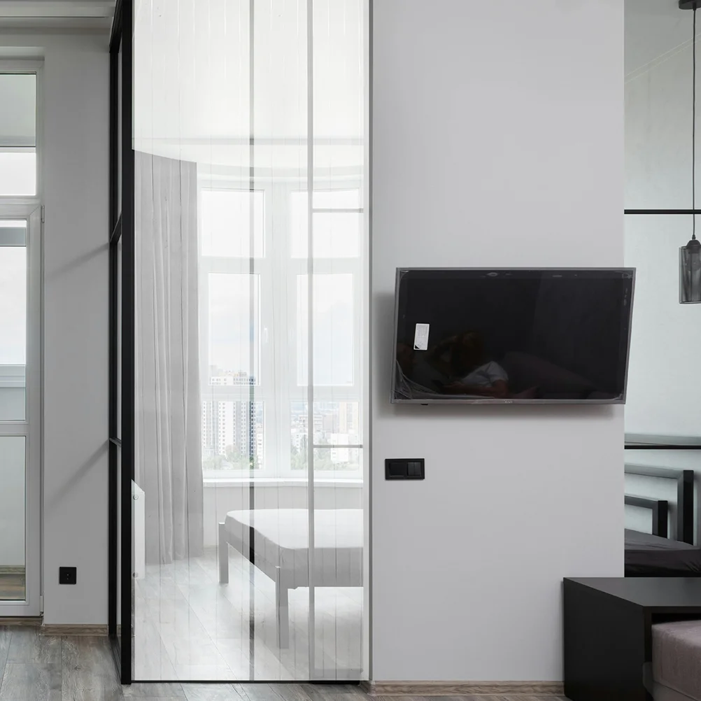 

Door Bars Soft Curtain Sheer Curtains Stainless Steel Plastic Replacement Strip