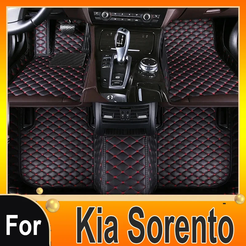 

Автомобильные коврики для Kia Sorento Seven сиденья 2009 2010 2011 2012 под заказ, подкладки для ног, чехол, аксессуары для интерьера