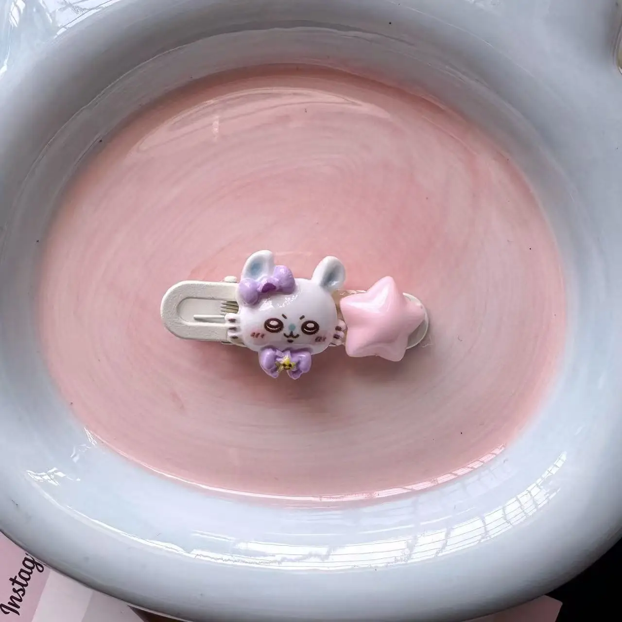 5 Stück Chiikawa Cartoon Süße Haarspangen für Mädchen, Seitenfransen-Frisur Accessoire, Hachiware Usagi für Alle Haartypen, Neue Haarklammern – Detail 3