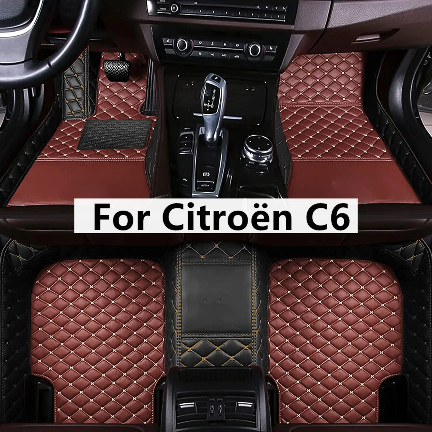 

Подходящие цвета автомобильные коврики под заказ для Citroen C6, автомобильные аксессуары, коврик для ног
