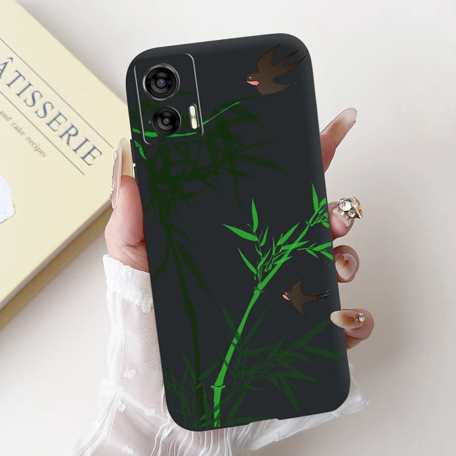 Cute Panda Cartoon Shockproof Soft TPU Phone Case for Motorola Edge 30 Lite
