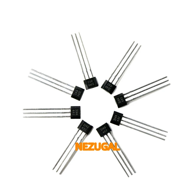 

10 шт., A3144E TO92 A3144 TO-92 3144 3144E датчик эффекта холла, новая и оригинальная интегральная схема