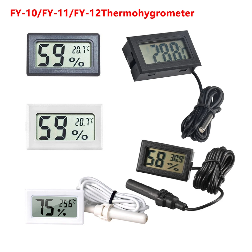 Humidity Meter Thermometer Hygrometer Gauge Temperature Humidity Sensor Mini Aliexpress