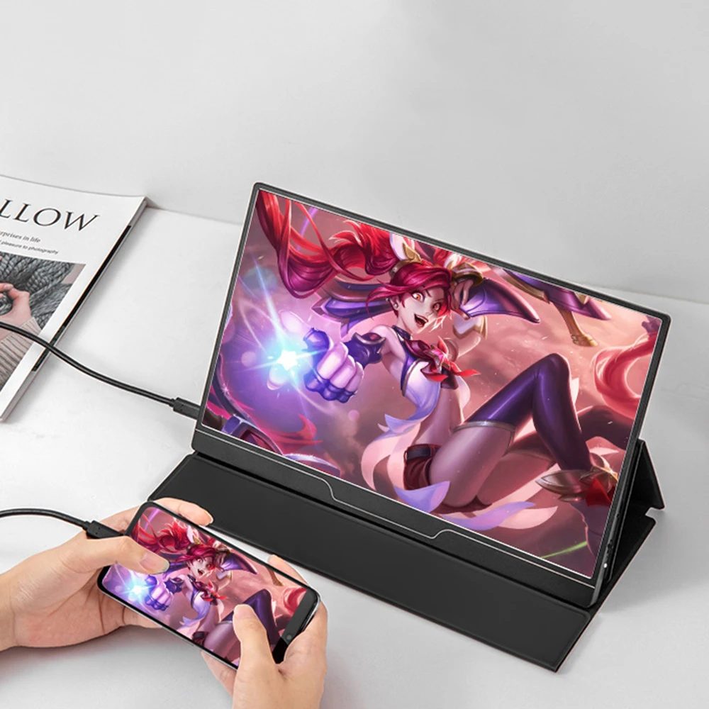 15.6 ġ ʹ 1920*1080 ޴  IPS ȭ FHD, cŸ USB HDMI ӿ , ޴ PC Ʈ ġ ps4 