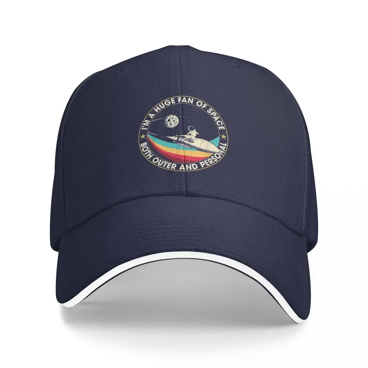 

Im A Huge Fan Of Space Both Outer And PersonalBaseball Cap Caps Bobble Hat Military Cap Man Rave Women'S Beach Visor Men'S