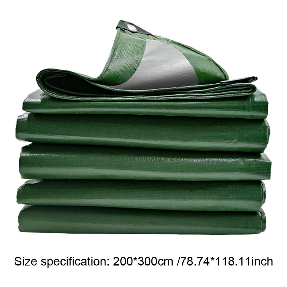 Waterproof Tarpaulin Waterproof Tarp Tarpaulin Rain Cover Multi Purpose Tarp Cover Waterproof Green Tarp 6x10/10x13/13x16 Feet Multipurpose Protective Cover All Purpose