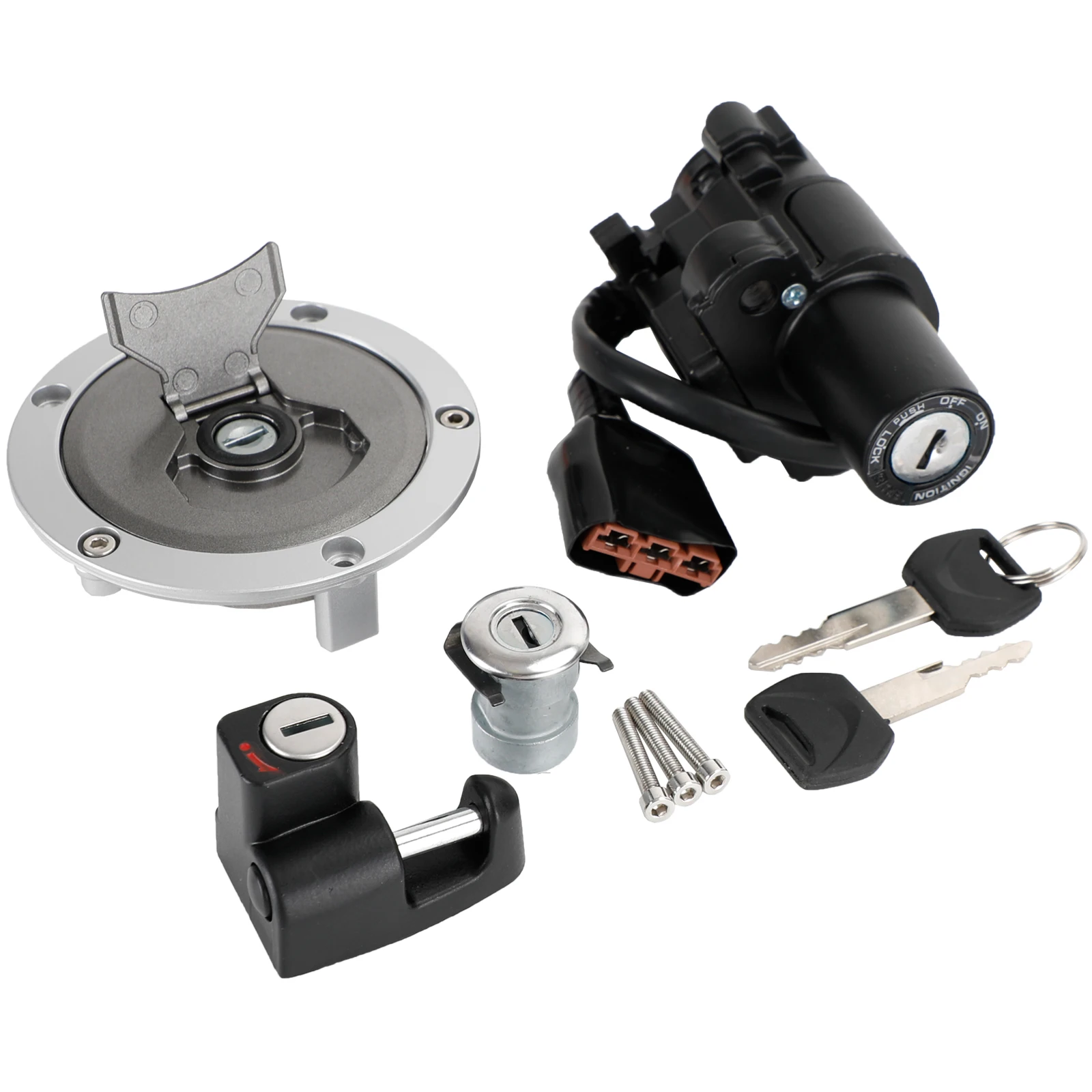 

Topteng Ignition Switch Fuel Cap Helmet Lock Set For Honda CRF 250 RL RLA Rally 17-2020 Motorcycle Accessories