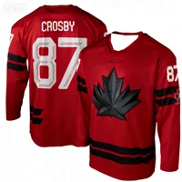 Nouveau modèle 2026 – Maillot de hockey sur glace du Canada – Édition spéciale fan McDavid – Kit de maillot de hockey pour homme – T-shirts athlétiques à manches longues 3