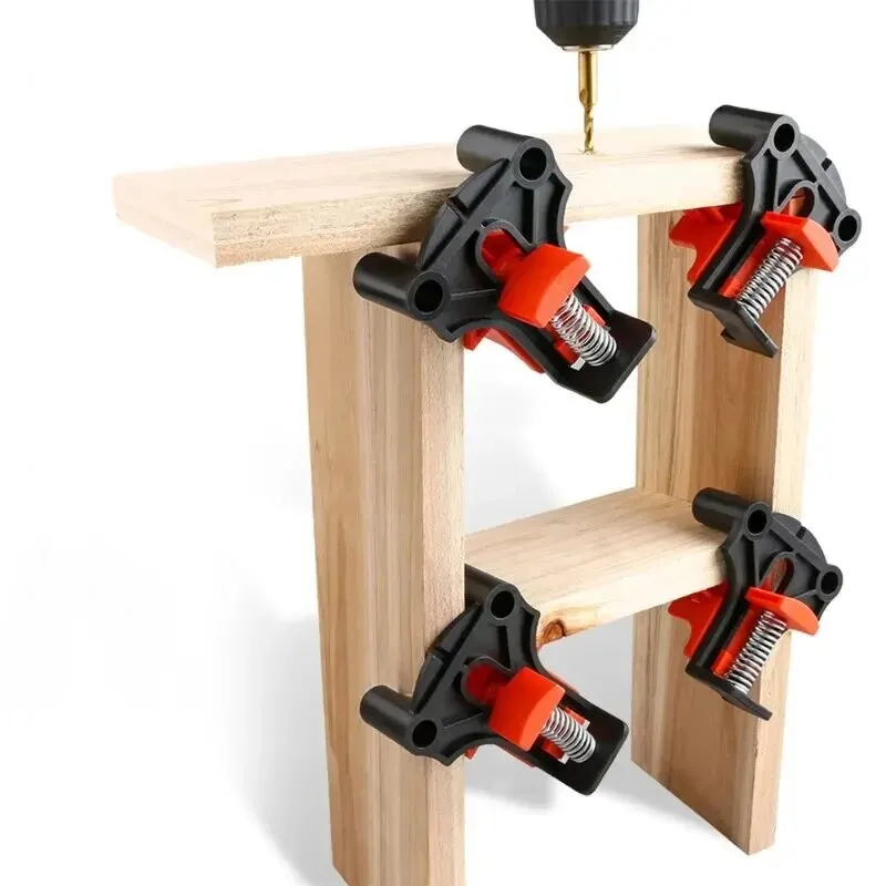 Woodworking Clamps Angle Clamp Tool Set 90 Degrees Fixer for Photo Frame Picture Frame Installation Home Tool