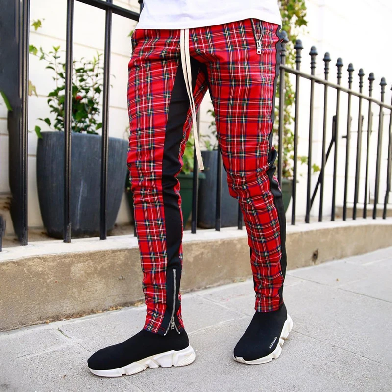 Red plaid pants – The best products with free shipping