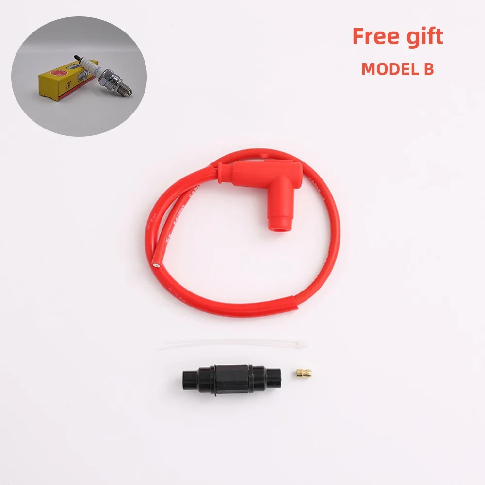 Motorcycle ignition coil Motorcycle spark plug Motorcycle spark plug cap Motorcycle Cable Iridium power cable Wire cap spark ignition Moto Fire coil DPR7EA-9 CR7HSA C7E Spark PlugI
