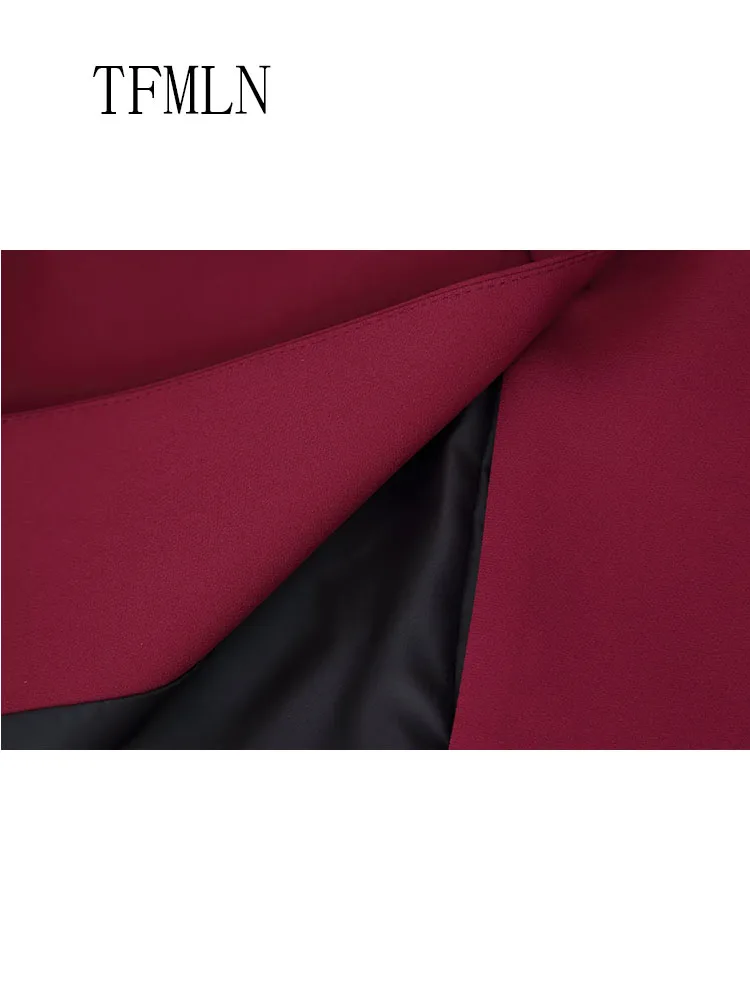 Elegant Women Feathers Blazer Jackets 2025 Autumn Office Ladies Notched Single Breasted Party Coats Fashion Chic Causal Outwears