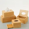 Simplicity Bamboo Tissue Box, Living Room Dining Table Napkin Holder, Home Kitchen Storage Supplies, Rectangular Storage Box 2