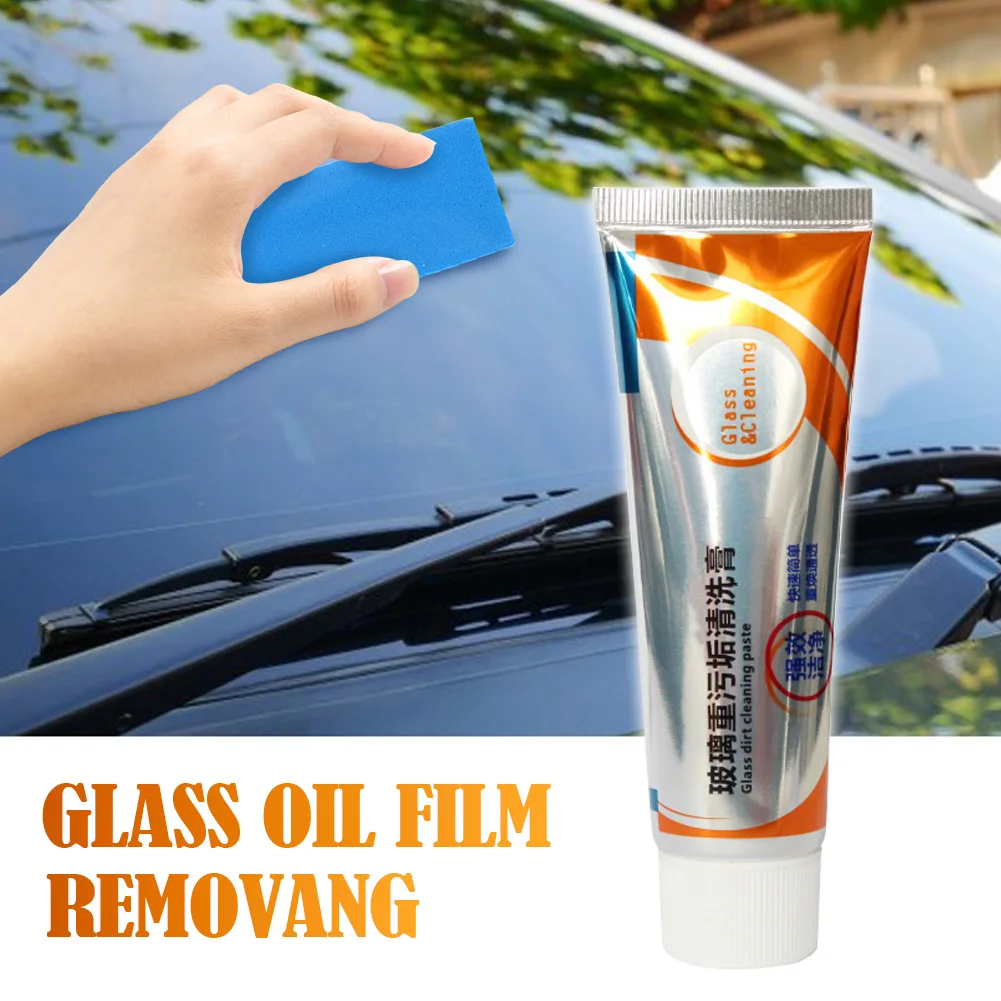 

50ml Car Windshield Glass Oil Film Removing Paste Deep Cleaning Polishing Cleaner Shine Glass Cleaner