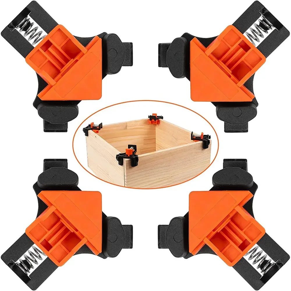 Morsetti Angolari A 90 Gradi Clip A Molla Angolare Per La Lavorazione Del Legno Clip Ad Angolo Retto Strumenti Di Fissaggio Strumenti Manuali Regolabi