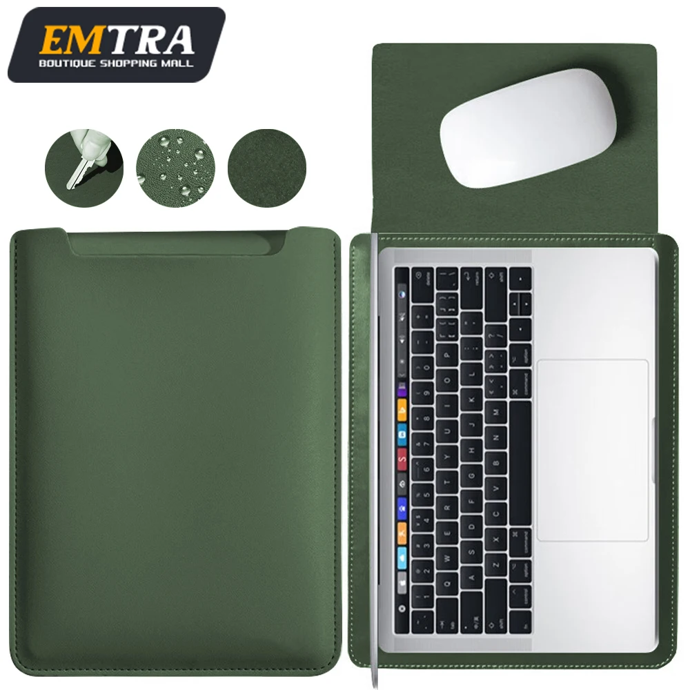 Laptop Bag for Lenovo Xiaomi Acer HP Dell 12 13 14 15 16 Notebook Computer Laptop Sleeve for Macbook Air Pro Case Cover