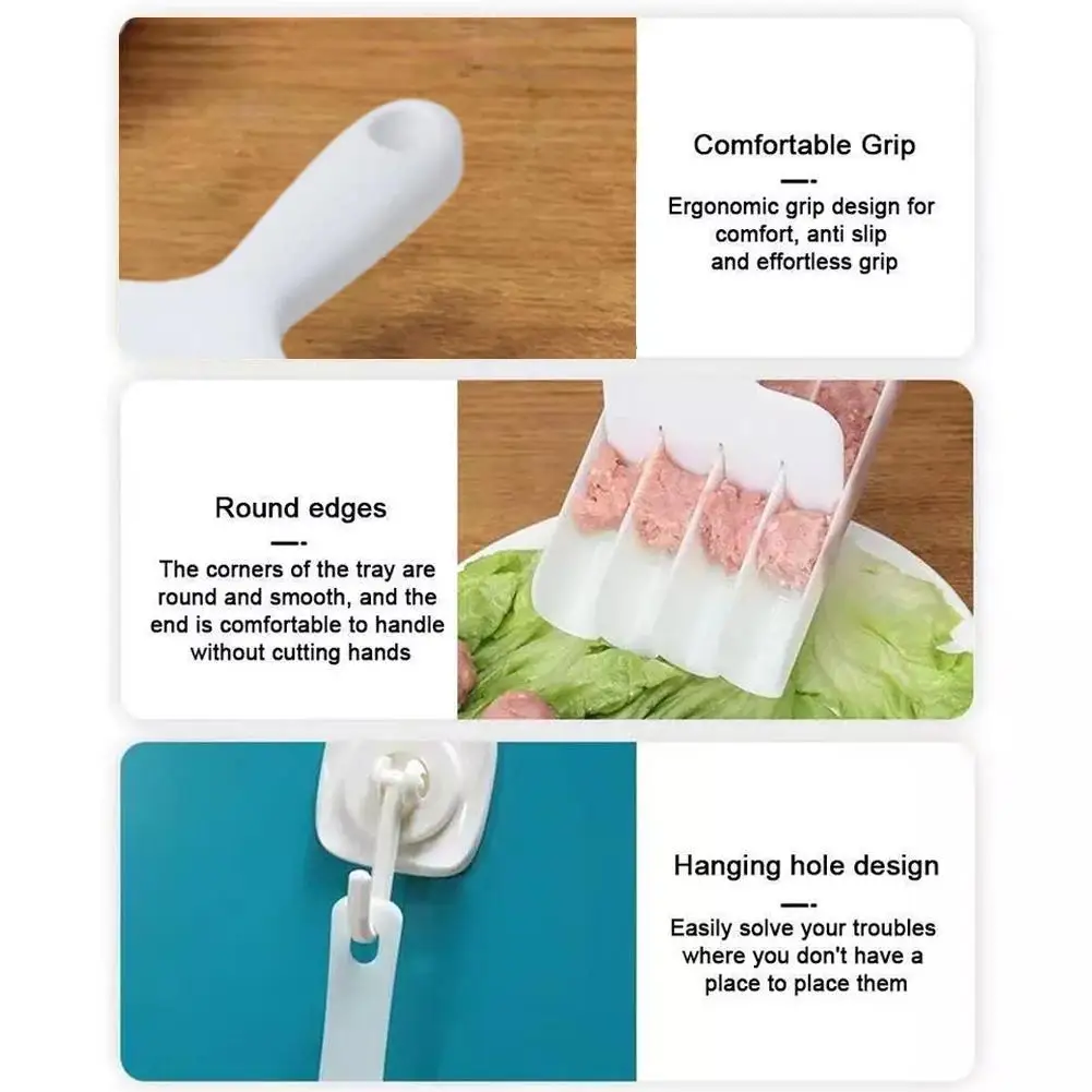 Description Picture 5 of itemMeatball Maker Cooking Homemade Tool Mold Round Squeeze Kitchen Meatball Gadgets Meatball Beef Fish Tool Round Maker Meatba B2I7