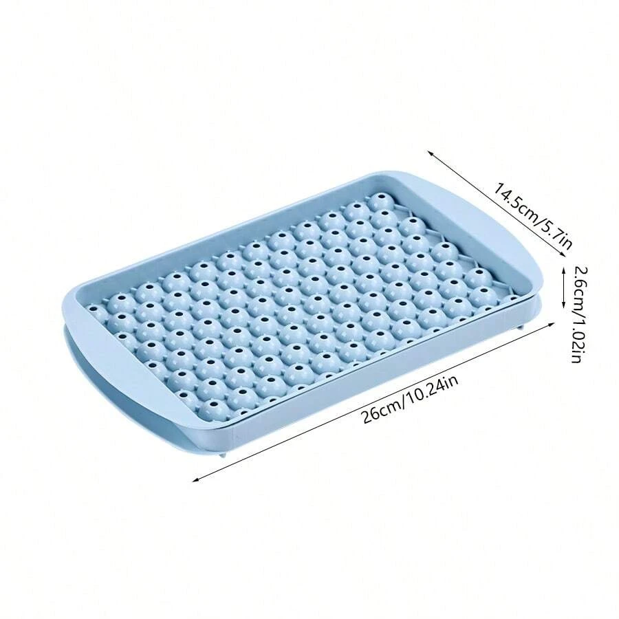 104 Grids 3D Round Ice Cube Tray Frozen Whiskey Ball Popsicle Ice Cube Mold Coffee Juice Ball Maker Kitchen Tools 2/3/4PCS ice cream sticks