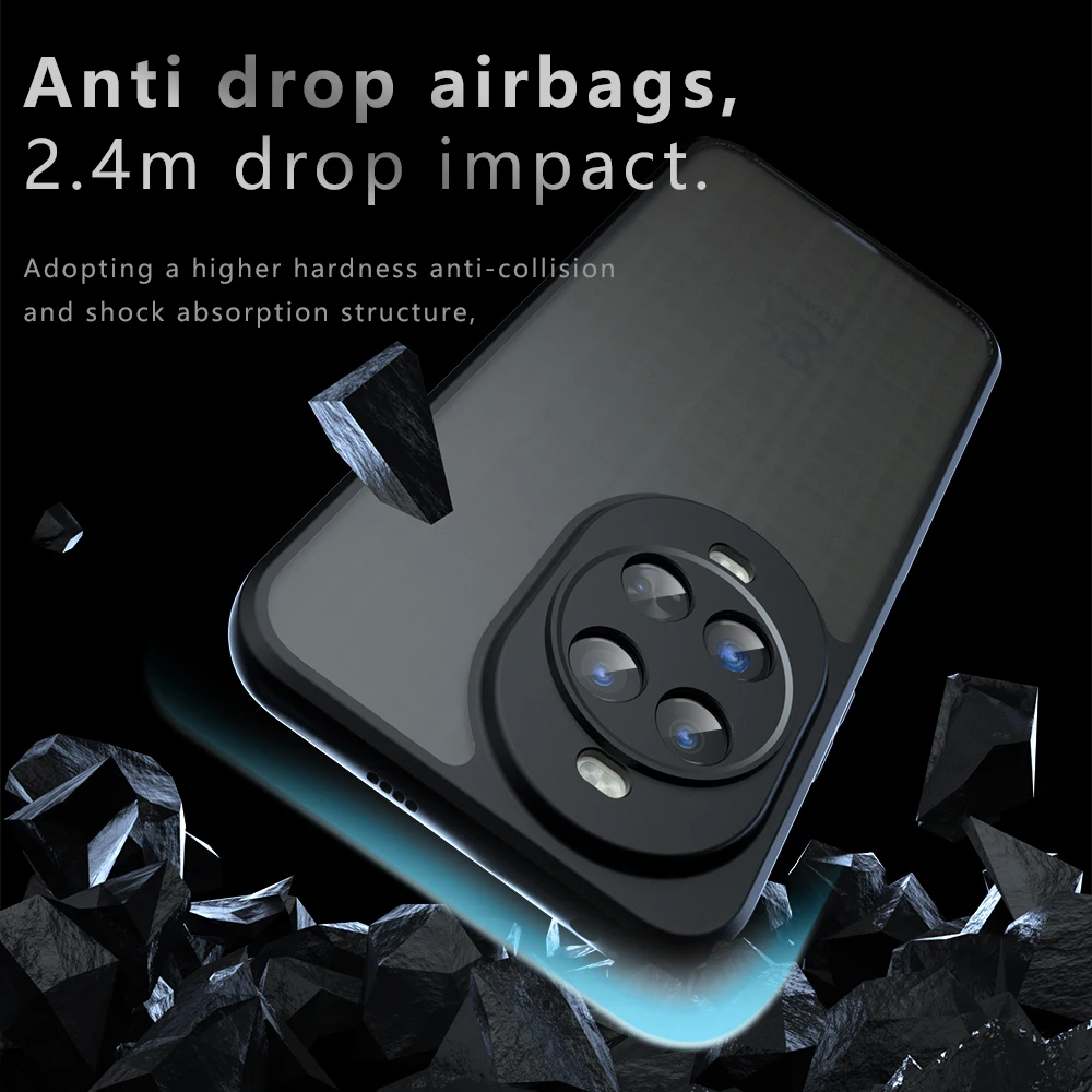 Skin Sensation Airbag Anti-Drop Case Cover in Micropyle Design