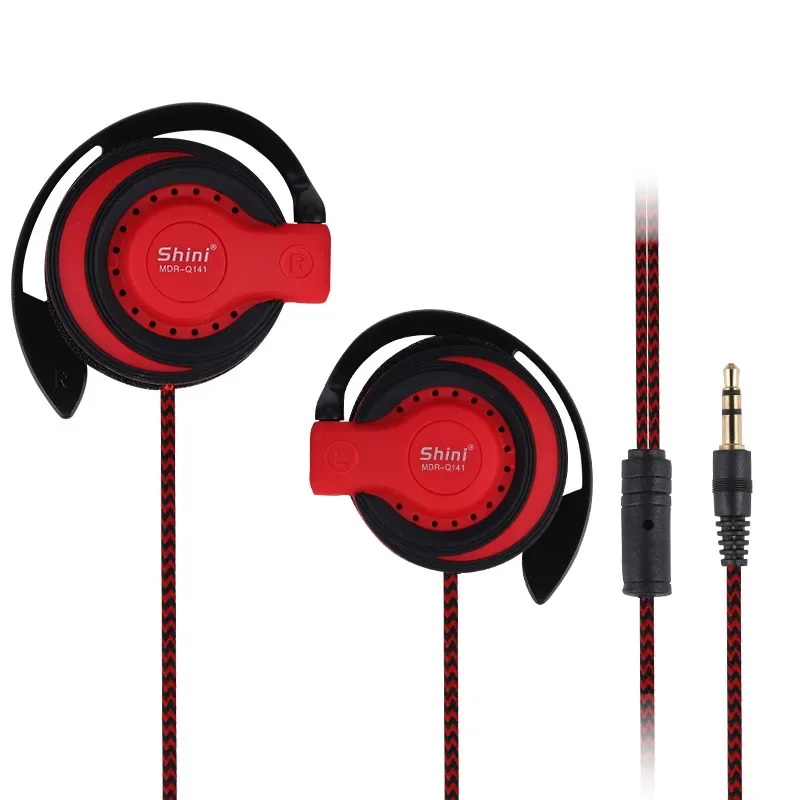 Ear Hook Headphones Noise Cancelling Headset Earbud Super