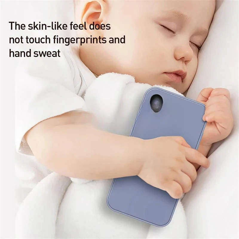 Soft Silicone Phone Case - Solid Color, Anti-Slip, Shockproof, Slim Fit Durable Design