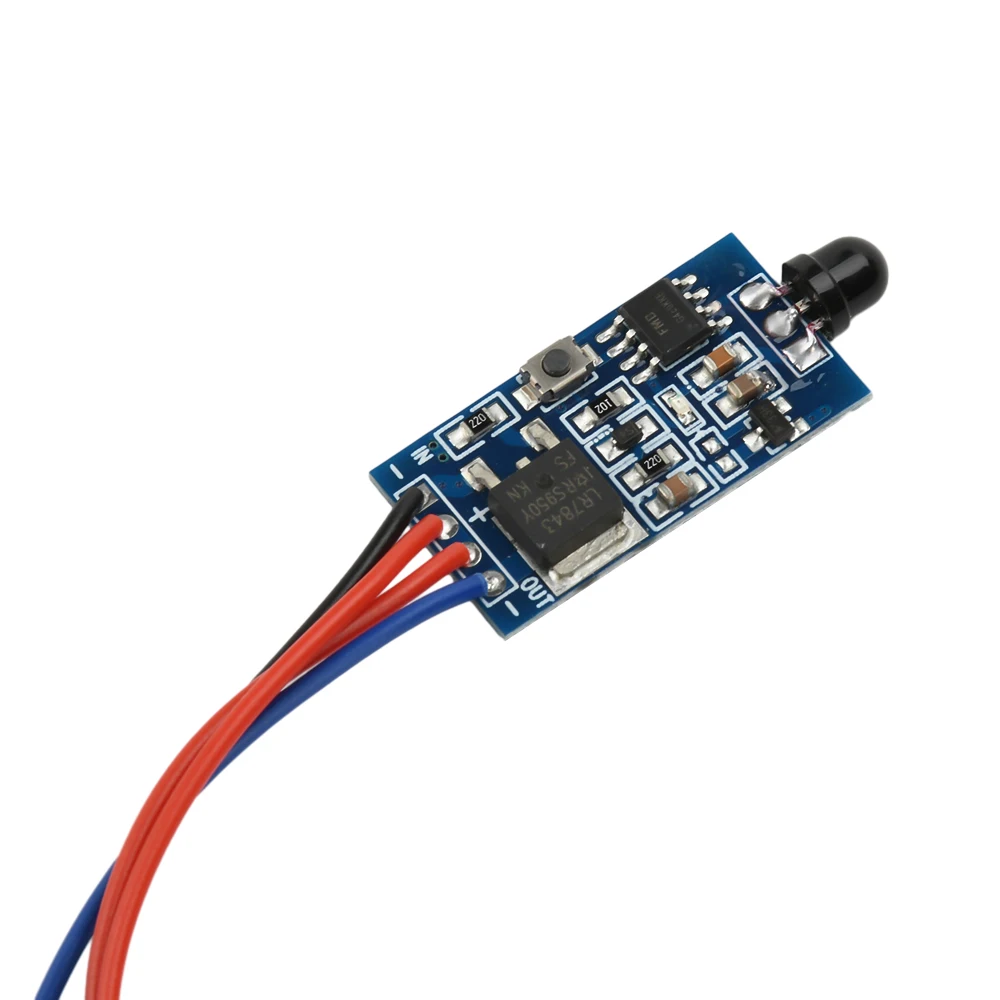 30W Wireless LED Light Module DC5-24V Breathing Flashing Infrared Remote Control Switch Dimming Module for Smart Home Automation