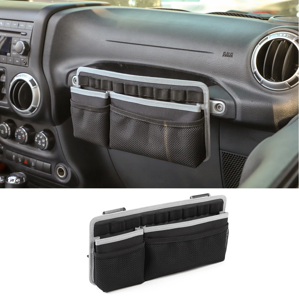 

Сумка для хранения автомобильной ручки для Jeep Wrangler JK 2007-2017, сумка для хранения и поддержания порядка, аксессуары для интерьера автомобиля, ткань Оксфорд, Стайлинг
