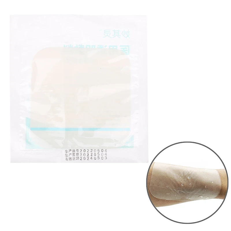 Ultra Thin Transparent Hydrocolloid Adhesive Healing Pads - Breathable & Waterproof Wound Dressings