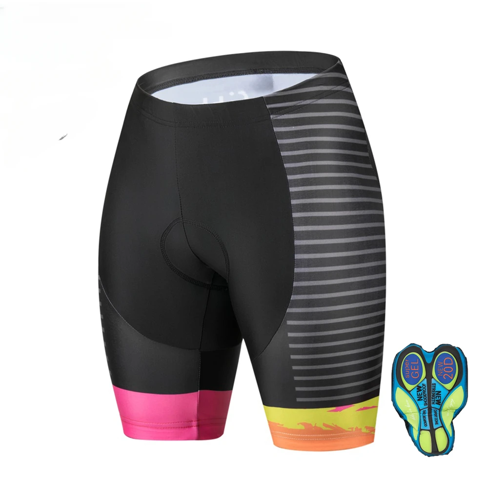 Women's Fashion Long Sleeve Cycling Jersey Sets 2023 Conjunto Feminino Ciclismo Short Pants Gel Pad Summer 4