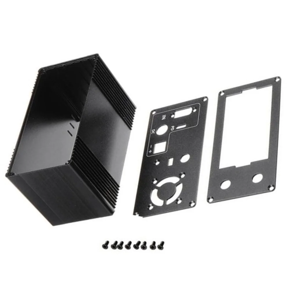 Aluminum Alloy Multiple Interfaces DIY Shell Kit for XYH3606 CNC DC Buck Boost Converter, Only Case DY
